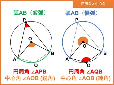 弧 角度|円周角の定理とその証明(アニメーションでわかりや。